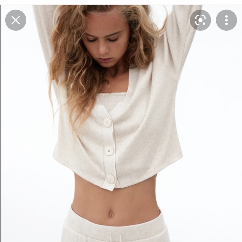 Zara sweater and shirt set